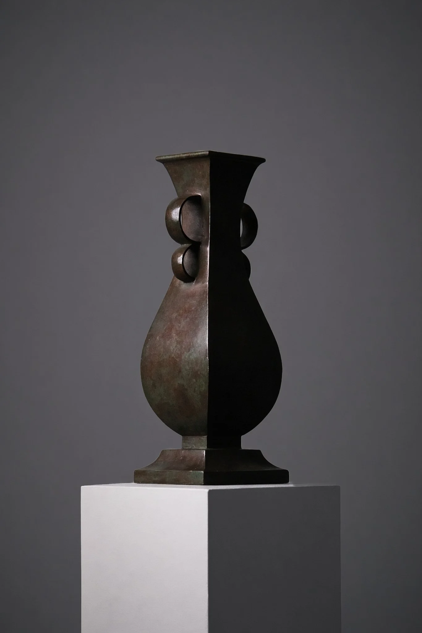 Bronze vase "9017" by Sune Bäckström