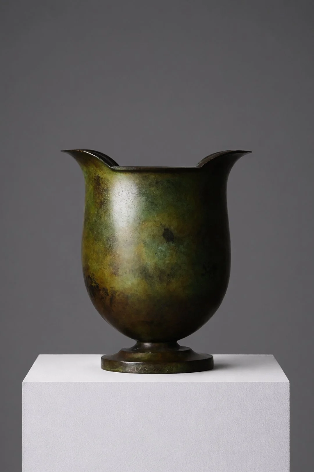 Bronze vase model 37 by GAB