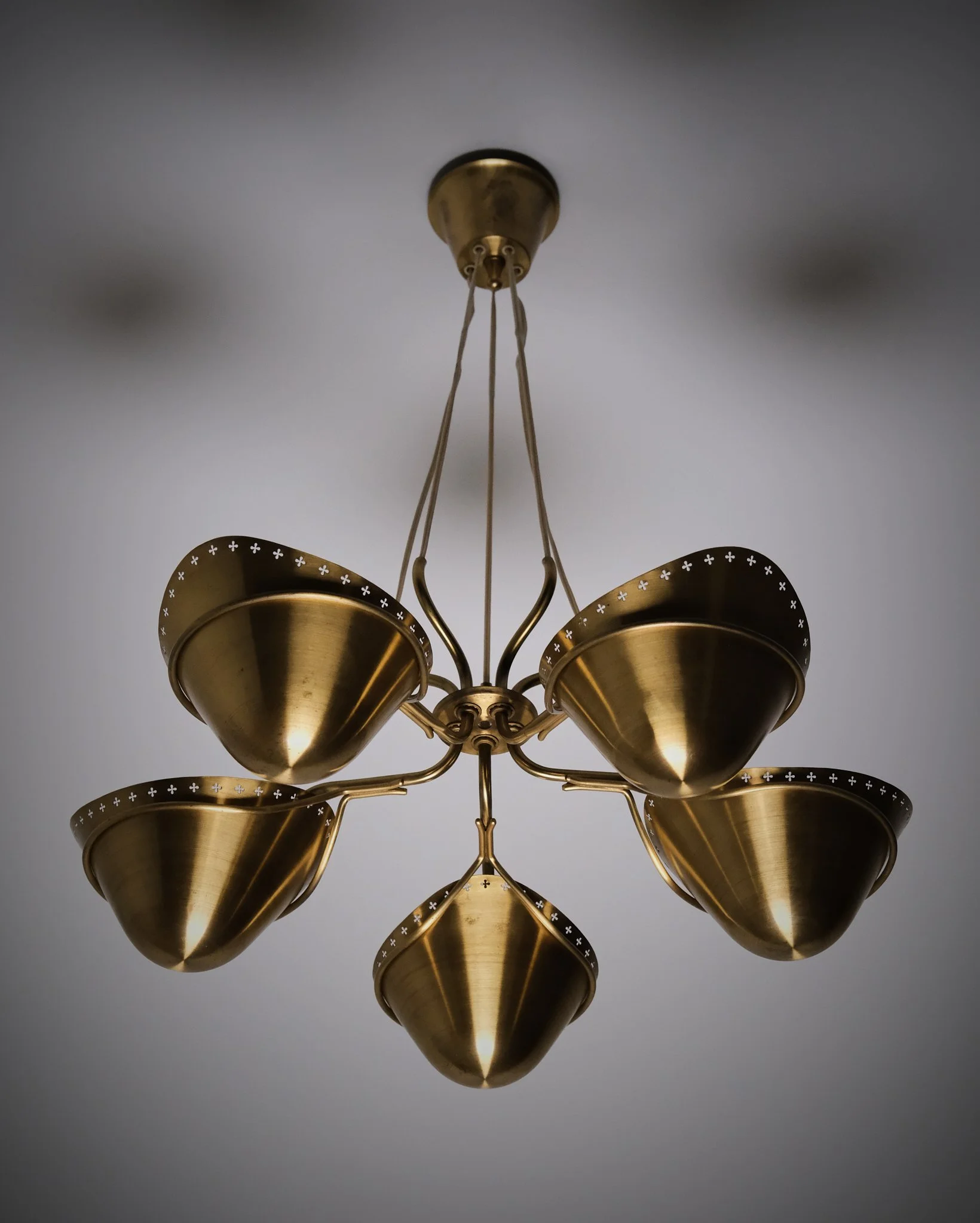 Ceiling lamp '677' by Edvard Hagman AB