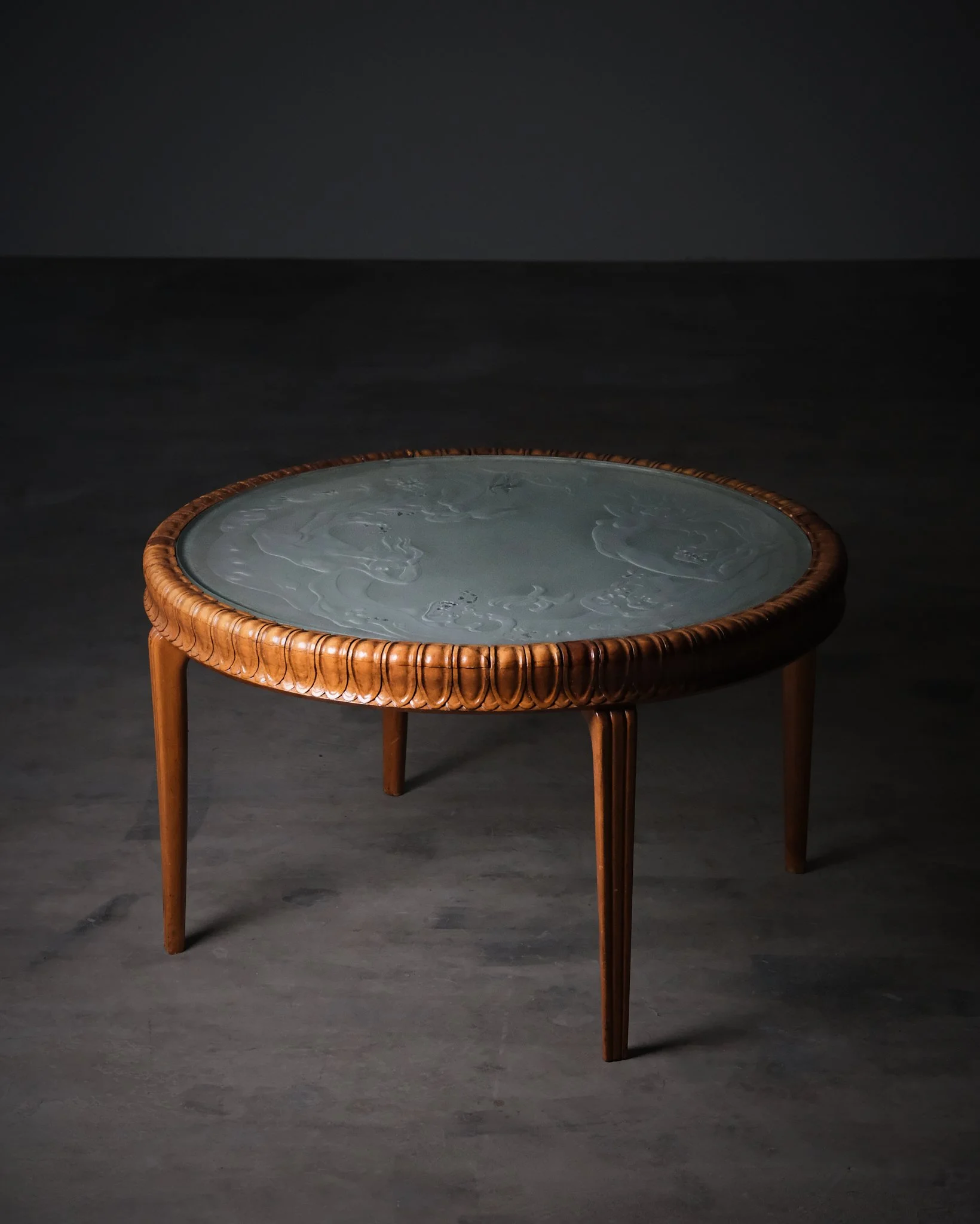 Coffee table by AB Glaskonst