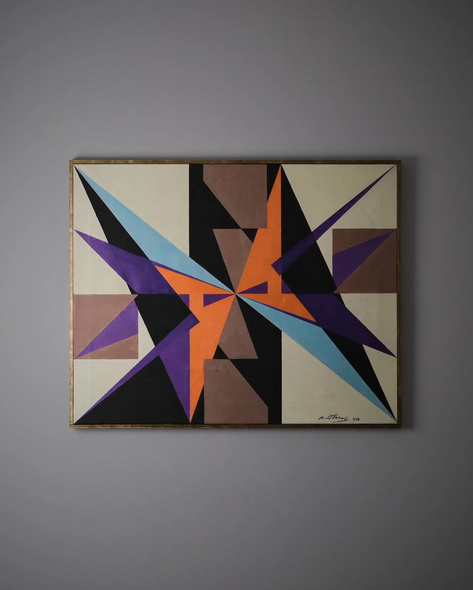 Painting by Bertil Öhlund