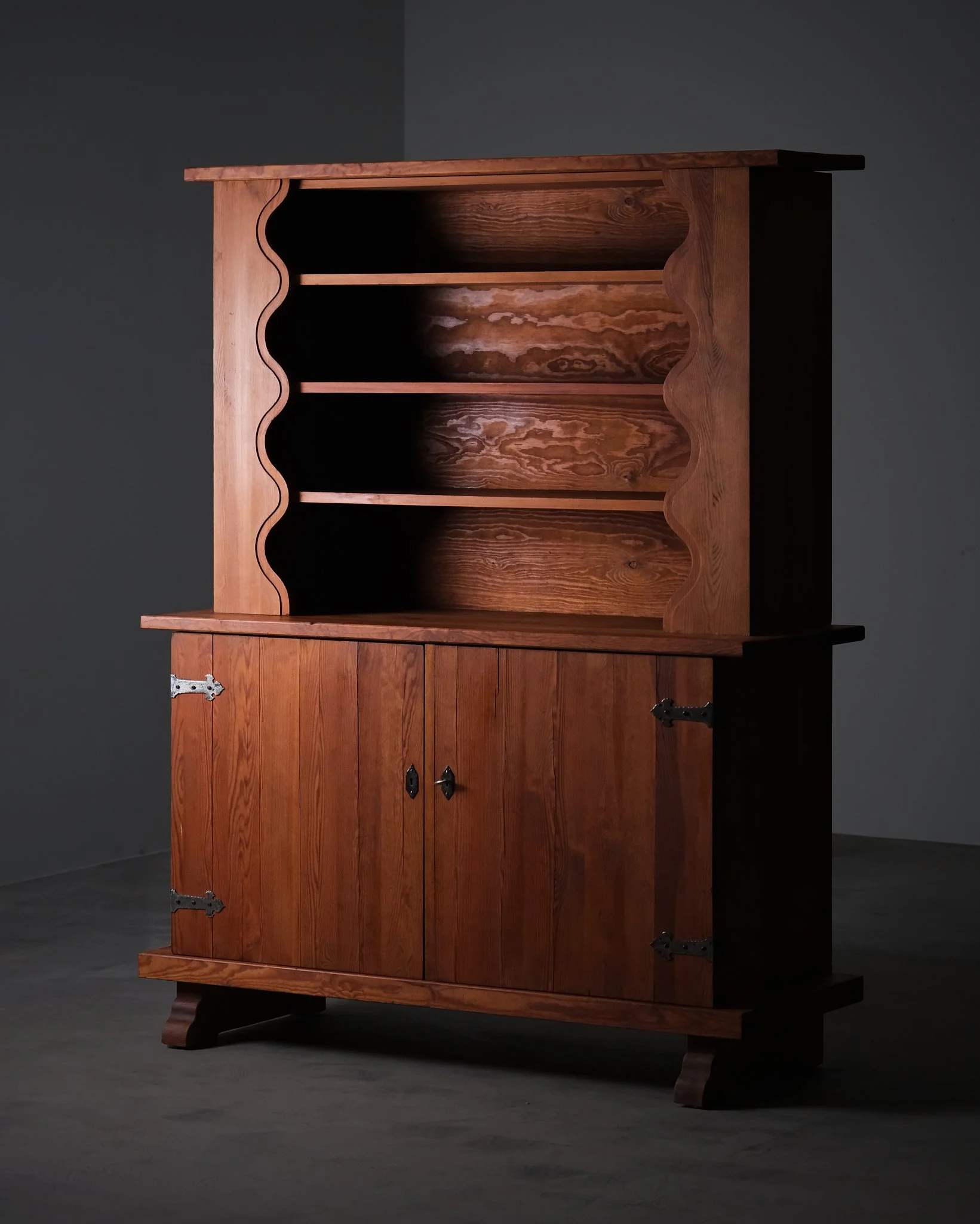 Otto Dahlin pine cabinet