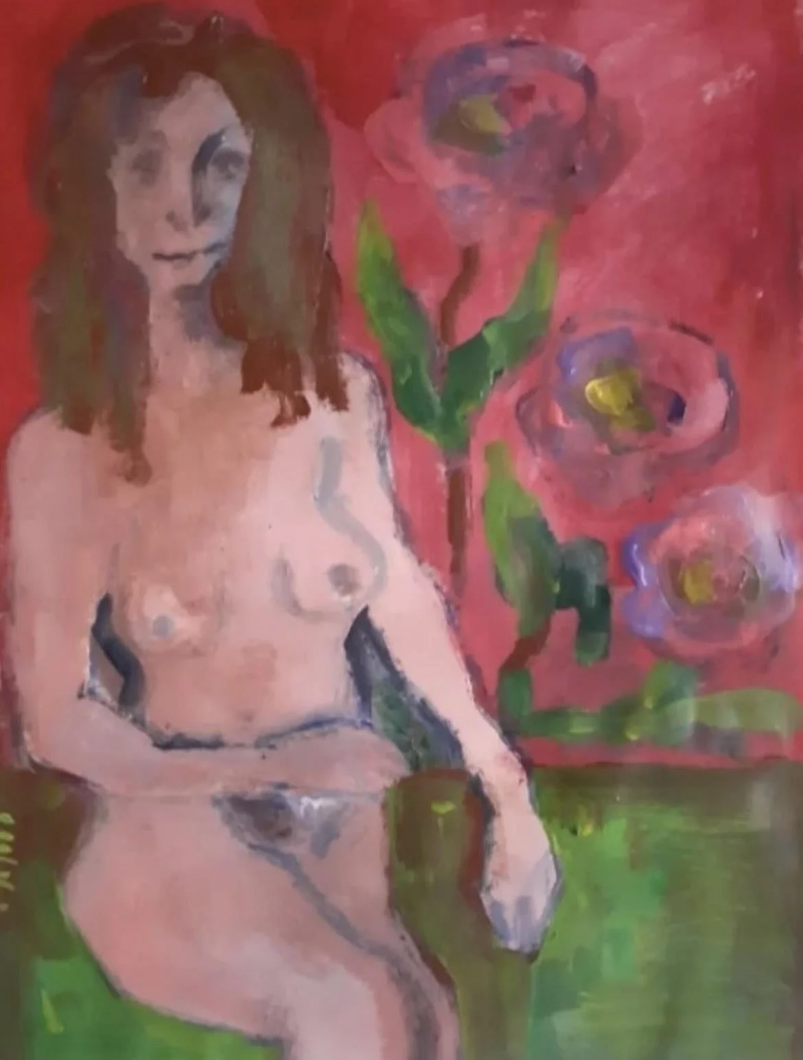 Good feeling from the portrait of women 4 by Sanaz Motamedi