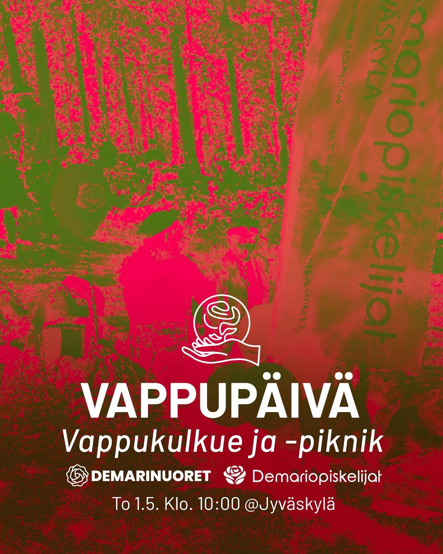 Vappupäivä!🌹🥂
Oletko valmis vappuun? Me olemme!
JDNO osallistuu aamupäivällä mm. vappukulkueeseen sekä Lounaispuiston vappujuhlaan, josta lähdemme myöhemmin nuorten ja opiskelijoiden kanssa omalla porukalla
