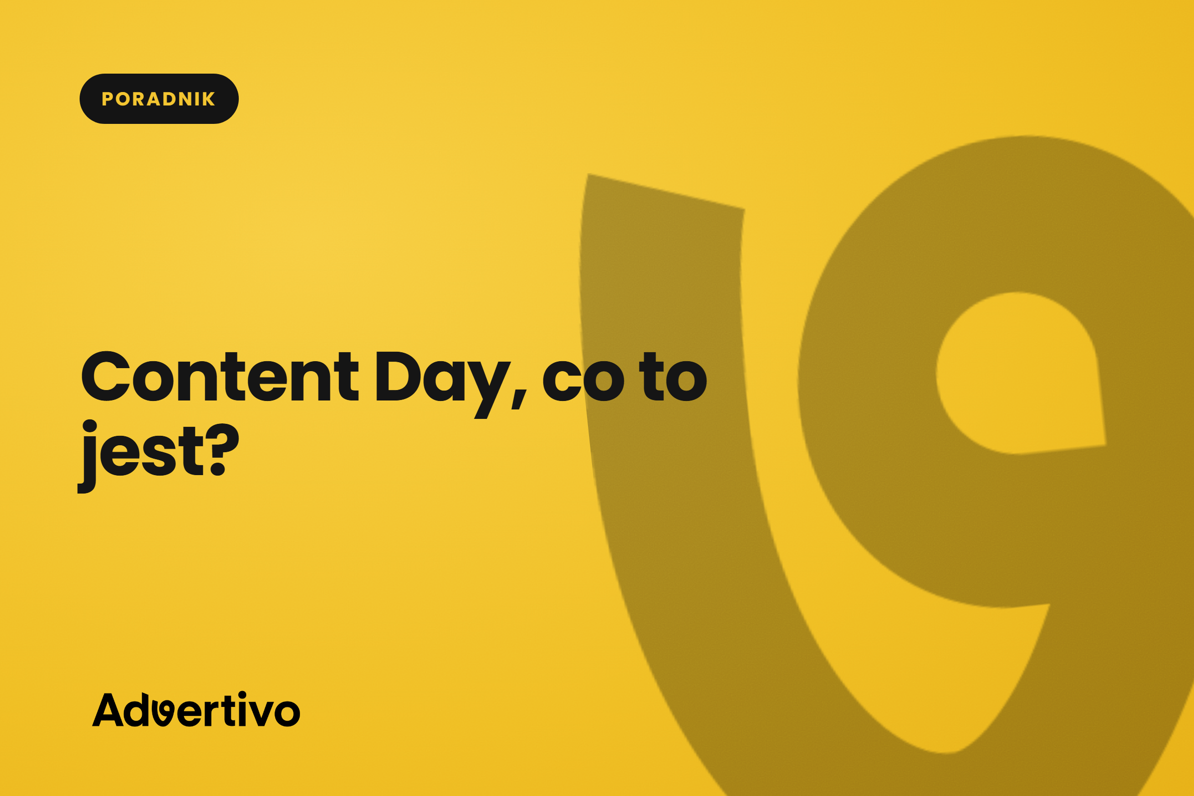 Content Day - co to jest i jak wygląda produkcja treści w jeden dzień