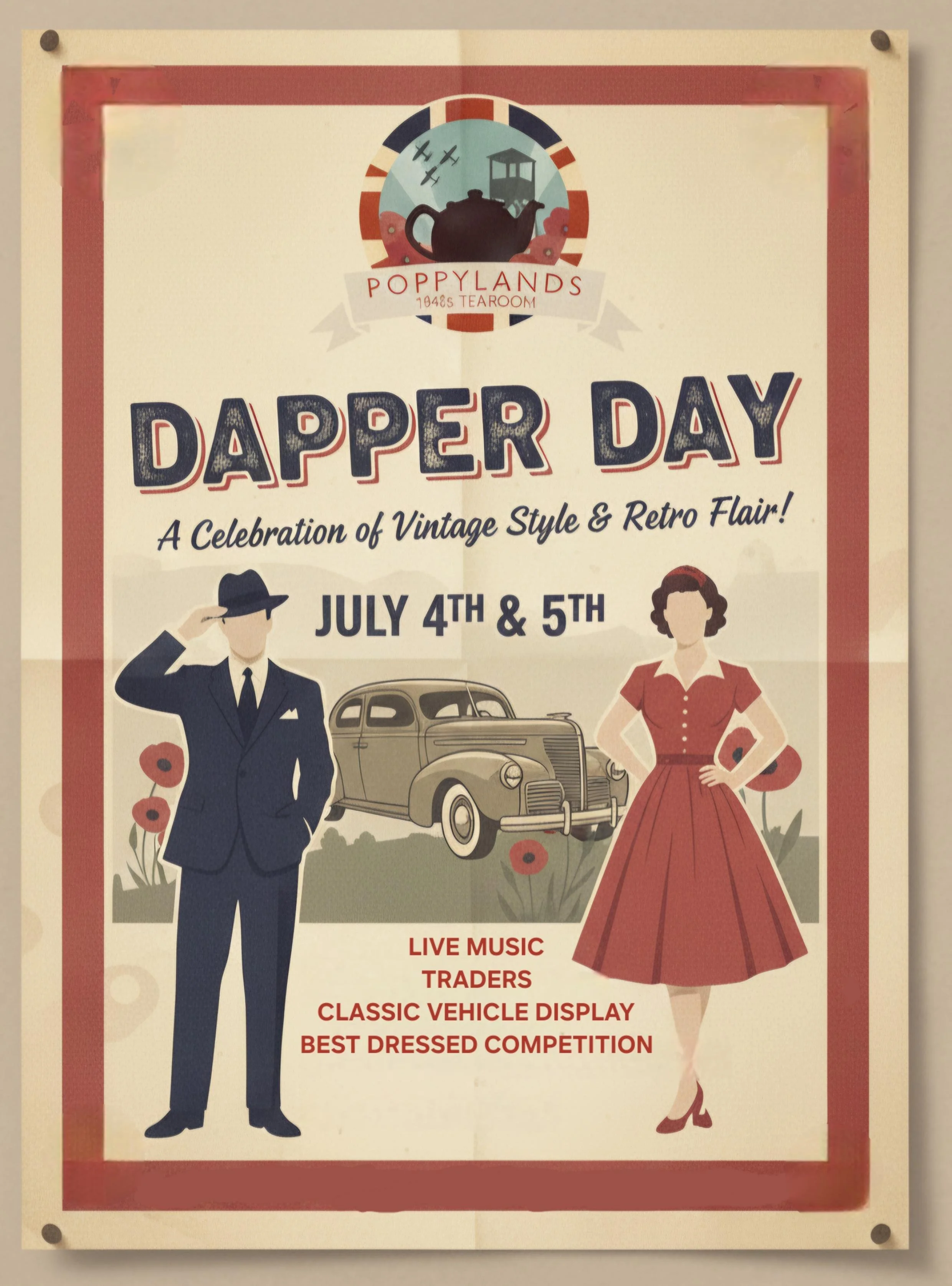 Poppylands Dapper Day