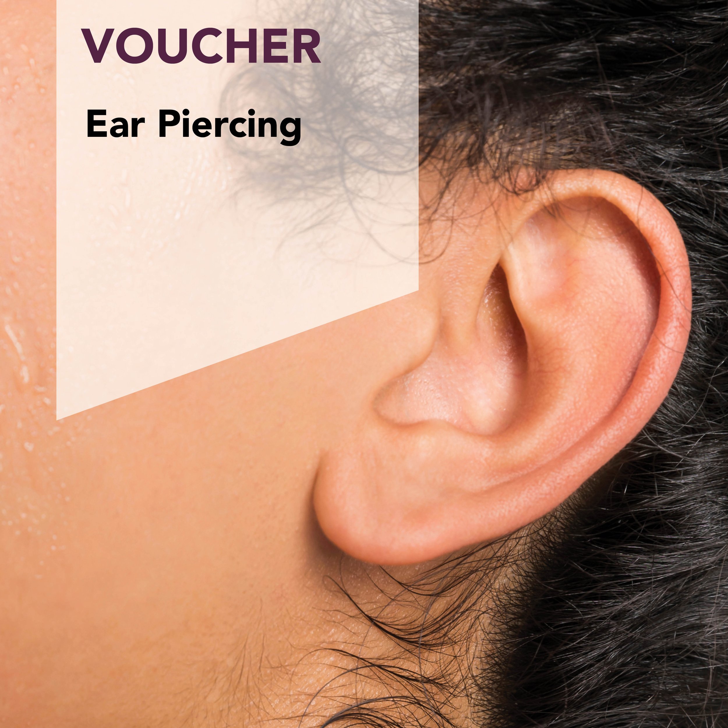 Ear Piercing -Gift Voucher Download