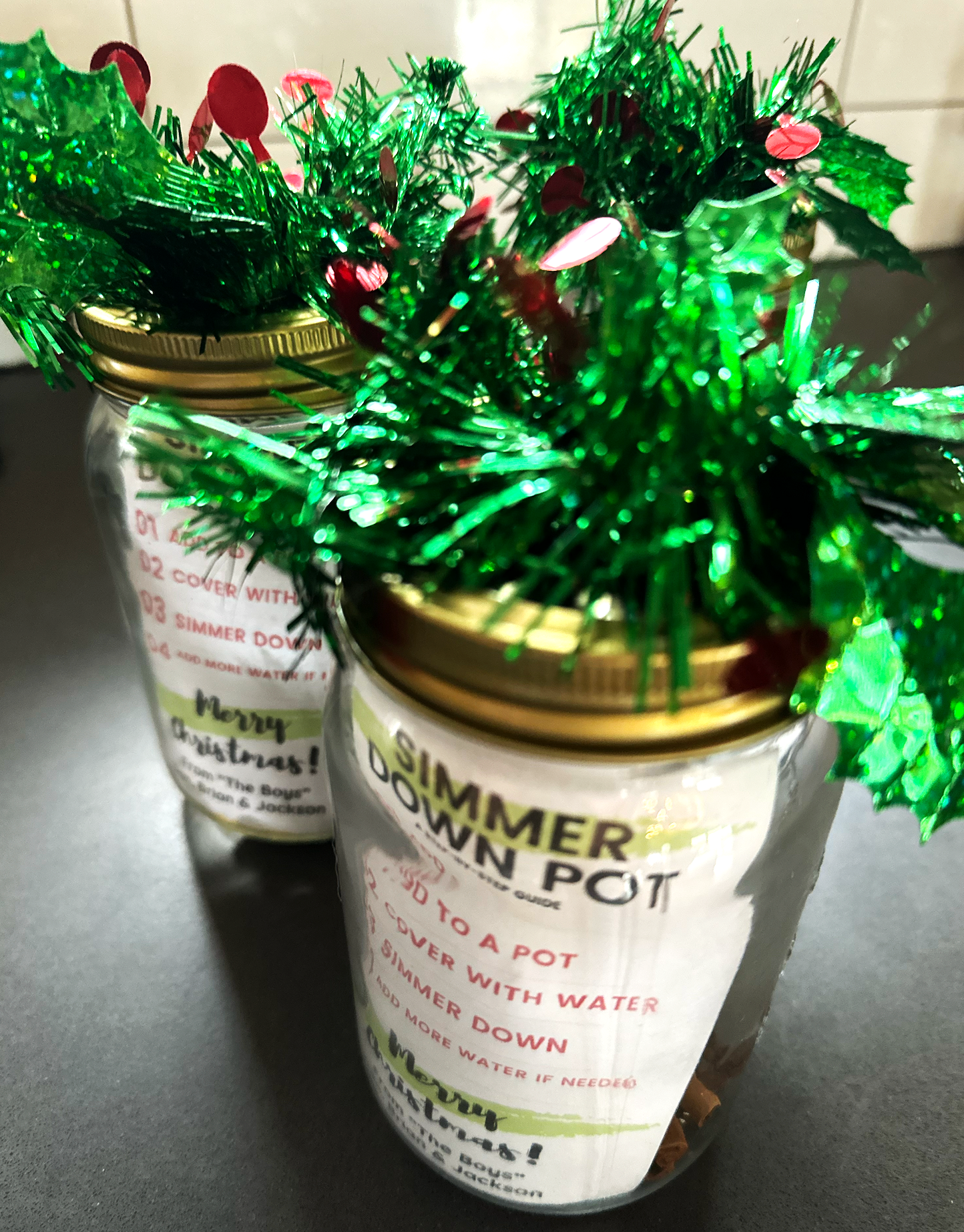 DIY Simmer Pot Gift in a Jar