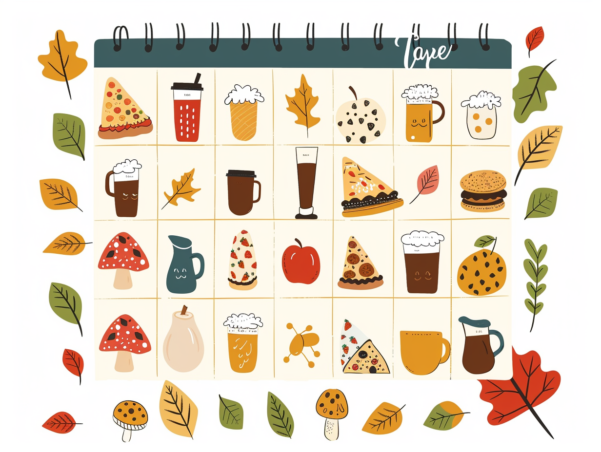 September holidays, food celebrations and daily observances