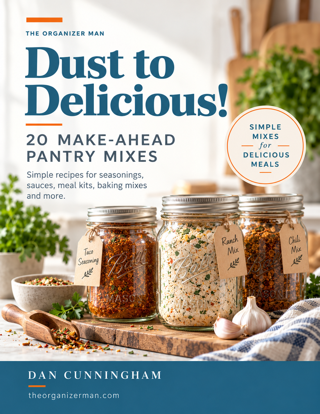 Dust to Delicious! — 20 Make-Ahead Pantry Mixes
