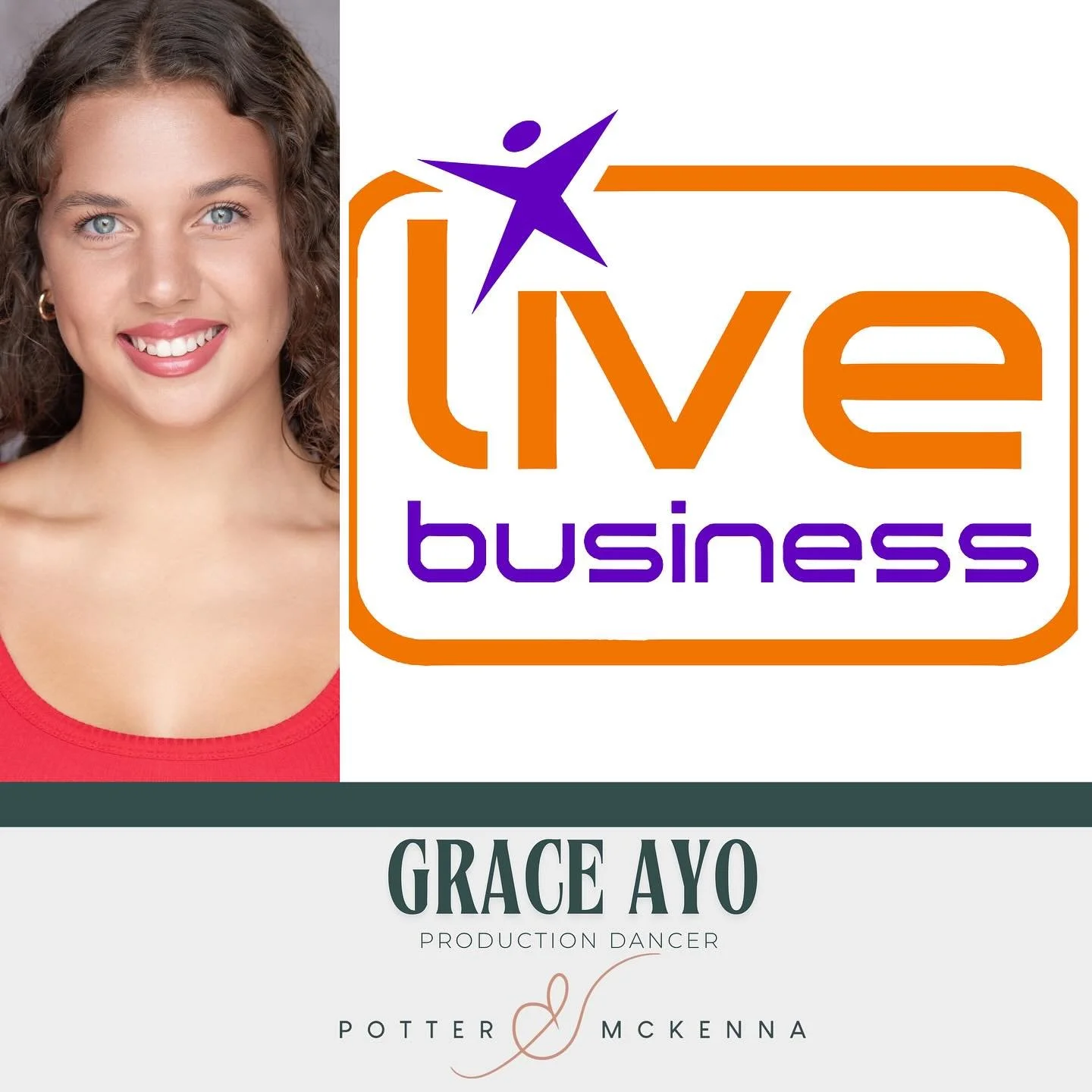 New adventures for Grace! ✨ 
Today she started rehearsals as a production dancer with LIVE BUSINESS soon to be joining SAGA - Spirit of Adventure. 
We&rsquo;re so proud of you Grace! Have a great contract 🩵
@live_business_ltd 

#potterandmckenna #da