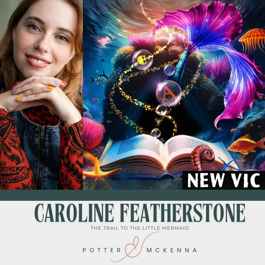 🫧🧜🏼&zwj;♀️ Wishing CAROLINE FEATHERSTONE a lovely start to rehearsals with the team at the New Vic Theatre for A TRAIL TO THE LITTLE MERMAID. 

Have the best time Caroline, you absolutely deserve it all! 

@new_vic_theatre 
#potterandmckenna #newv
