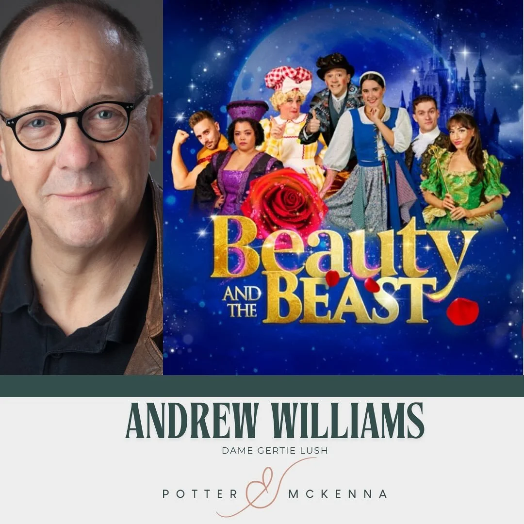🌹✨ An exciting start to the week for ANDREW WILLIAMS as he dusts off his best wig and starts rehearsals for BEAUTY &amp; THE BEAST at The Octagon Theatre, Yeovil. 

We hope you have the best contract Andy. We can&rsquo;t wait to watch Dame Gertie in