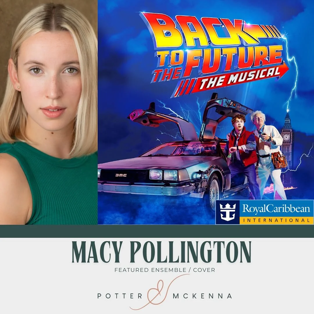 ✈️ ☀️One contract finishes, straight onto the next! 
We are so excited for Macy as she jets off to Miami to start rehearsals for BACK TO THE FUTURE with RCCL. 

Have the most amazing time Macy, enjoy every second! ✨ 

@royalcaribbeanentertainment 

#