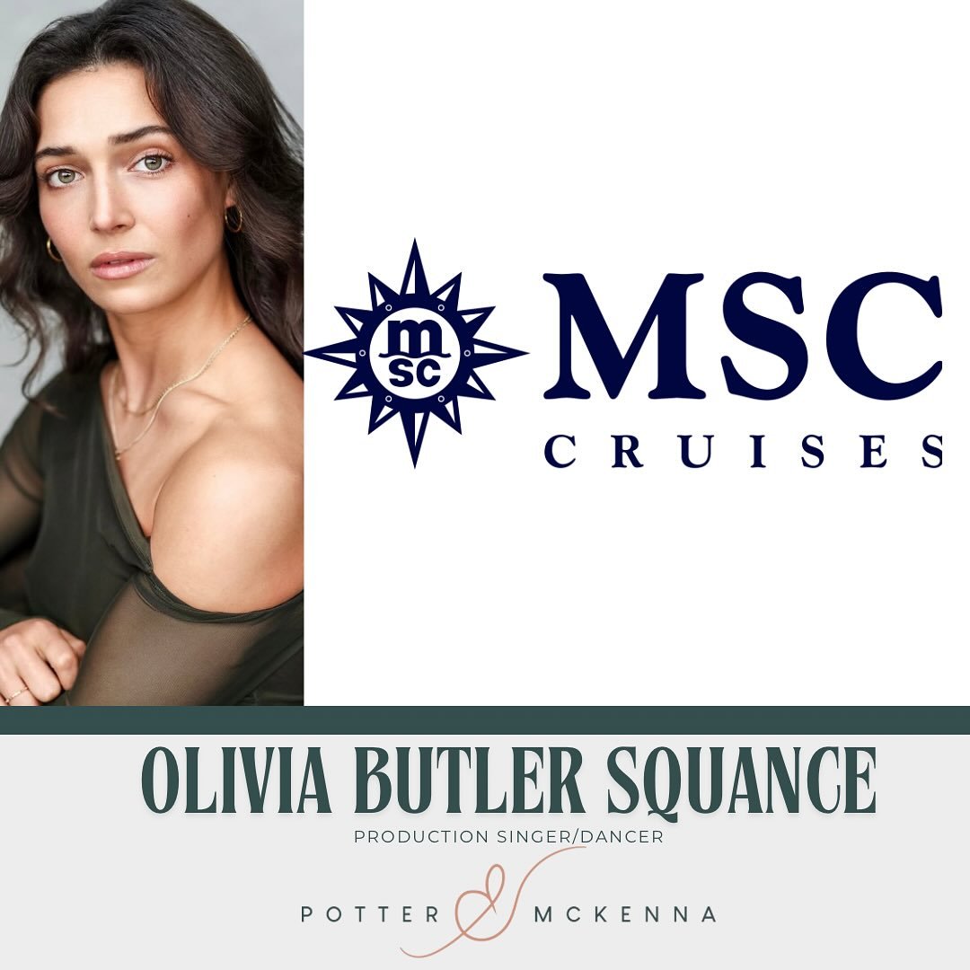 🛳️✨ Another HUGE shoutout to our wonderful OLIVIA BUTLER-SQUANCE as she heads off to start her rehearsals as a Singer/Dancer onboard the MSC MERAVIGLIA

We are beyond happy for you Olivia, have the best time!! 

@msccruisesofficial @mscentertains 
#