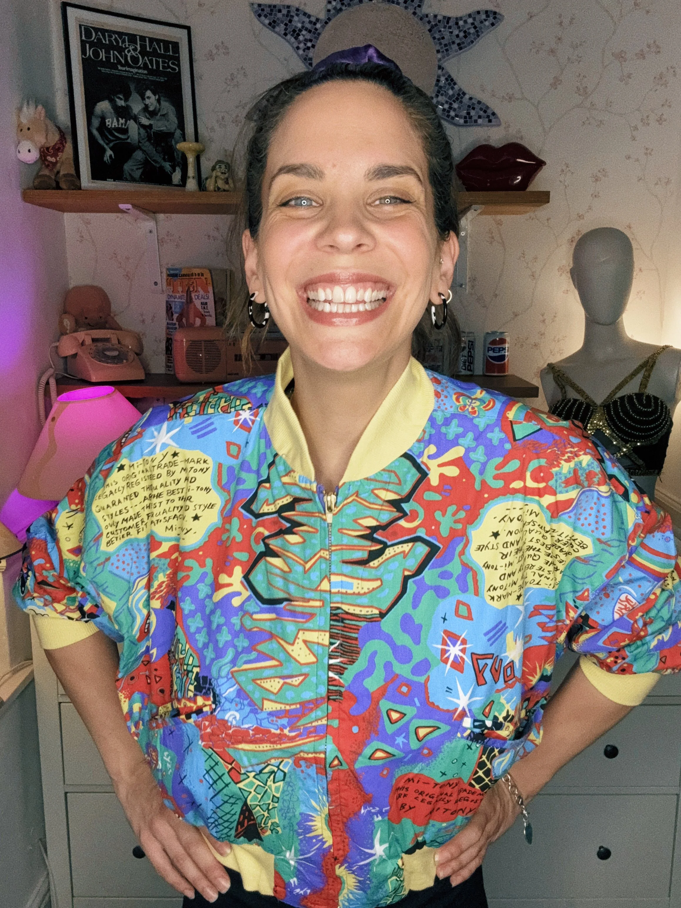 1980s Mi-Tony Bomber Jacket