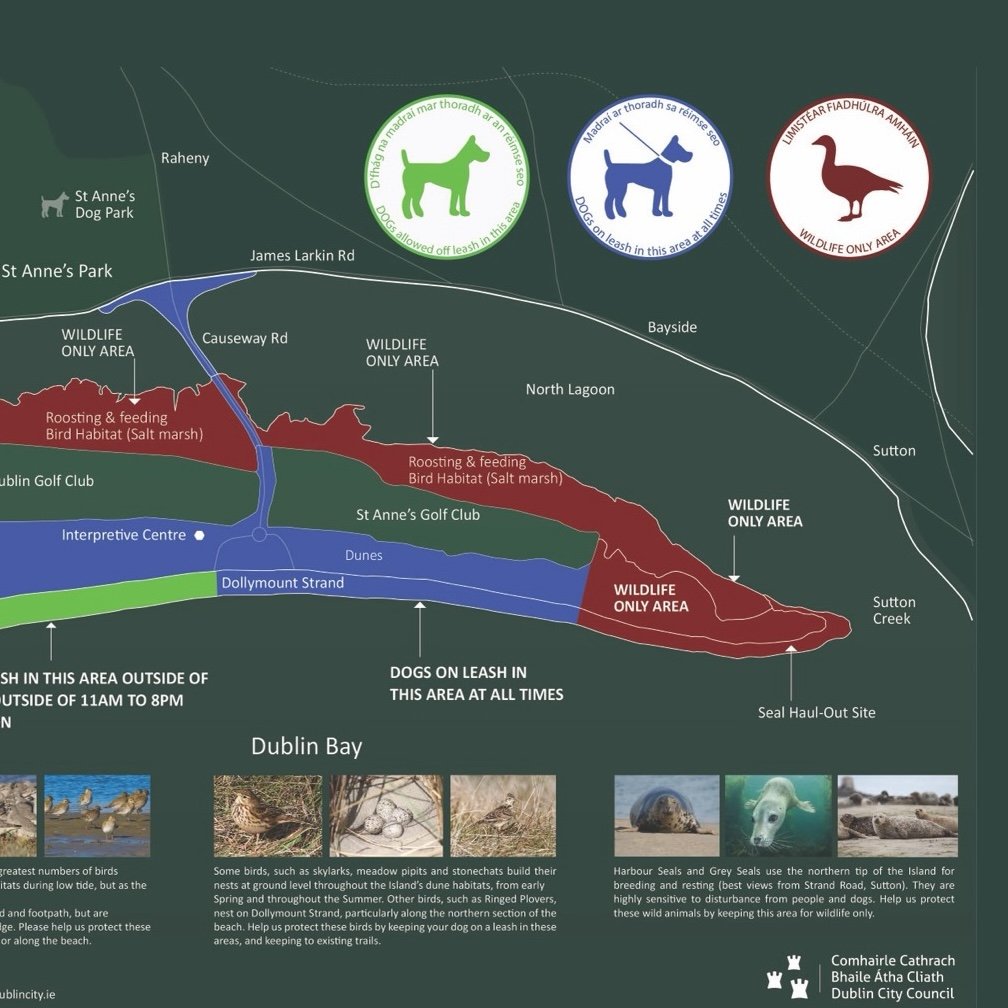 Figure 2: Visitor Access Management Plan for Bull Island, Dublin City Council, 2023-