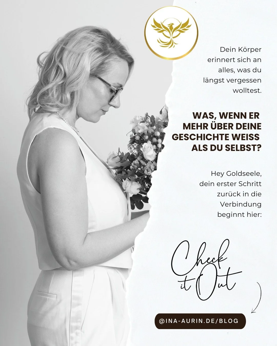 "Die Seele sagt zum Körper: Geh du vor – auf mich hört sie nicht mehr."
Genau so fühlt es sich an, wenn dein Körper übernimmt,
weil du ihn zu lange übergangen hast.
Wenn du „funktionierst“, a