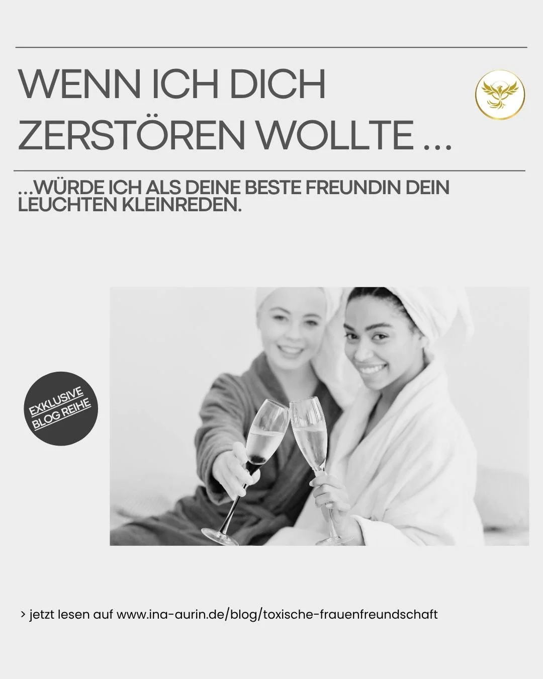 Manchmal ist es nicht der Partner,
der dich kleinmacht.
Sondern die Frau,
die du für deine Schwester hieltest.
Sie kennt dich seit Jahren.
Vielleicht seit Kindertagen.
Sie war da, wenn du gefallen bist –
und blieb,
bis du wieder aufgestand
