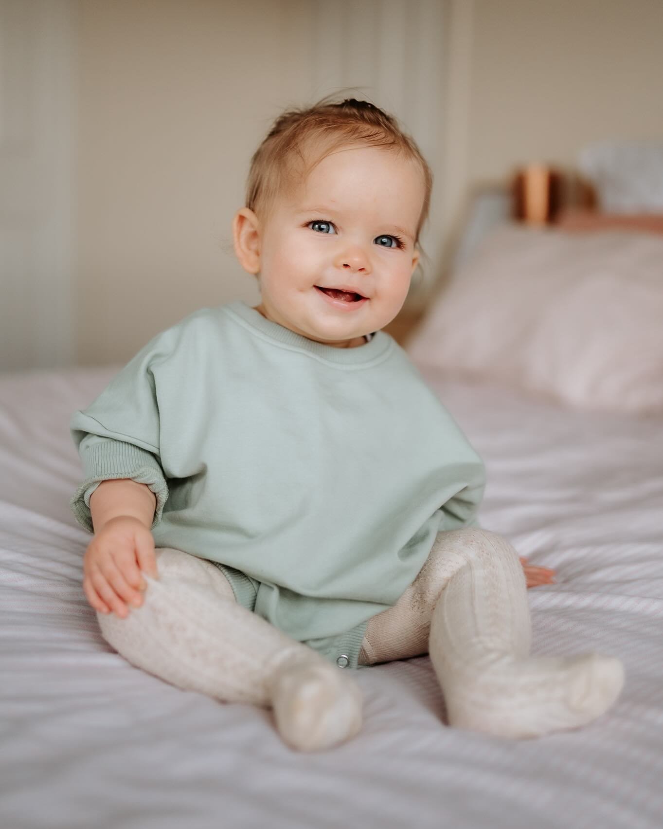 To our darling little dot,

How is it that you are 1 already? Although it feels like you have been with us forever, it also feels like yesterday that we brought you home, the piece that had been missing all this time. 

From the moment I locked eyes 