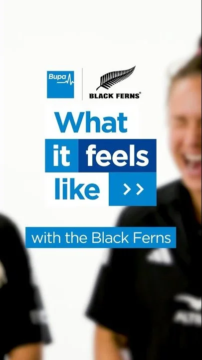 BUPA : the Black Ferns