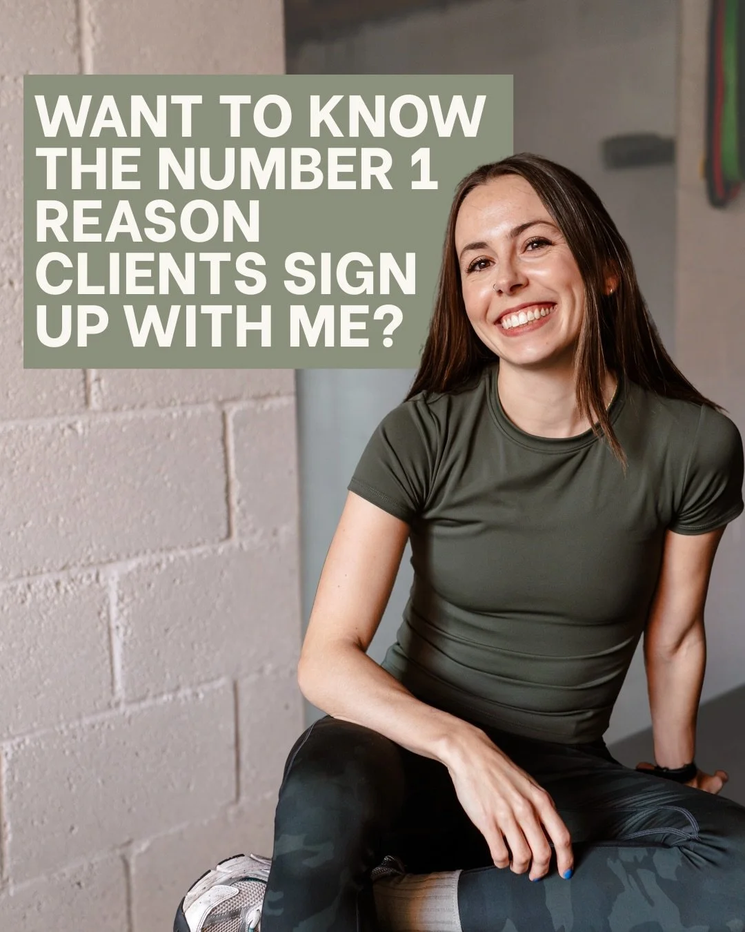 What&rsquo;s the number one reason clients sign up with me?

ACCOUNTABILITY!

Most women know they probably need to eat a bit better, in some cases eat a bit less, move their bodies in a more purposeful way and drink more water.

But knowing what to 