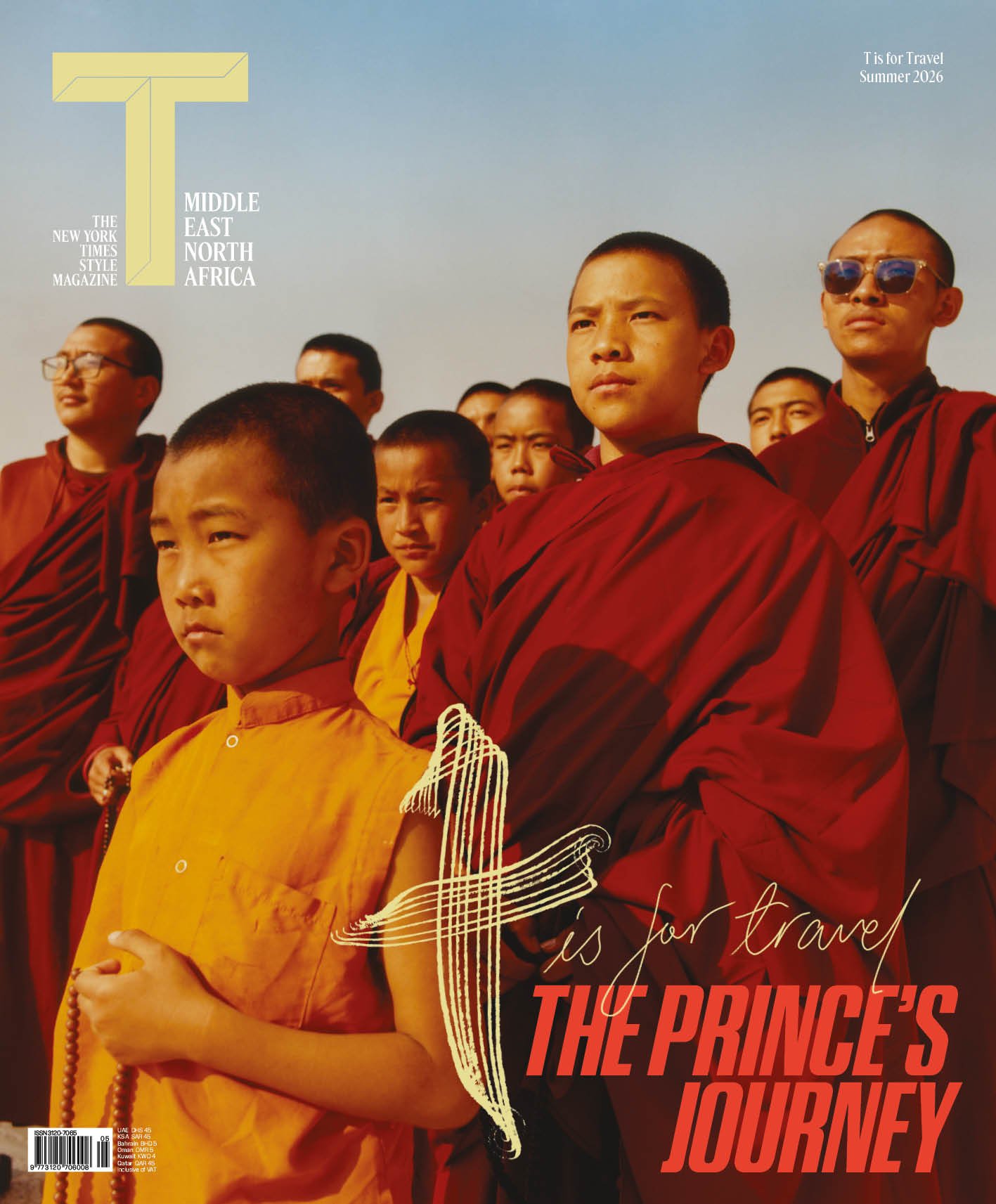 Magazine: T MENA: Time & Design Summer 2026 - The Prince's Journey