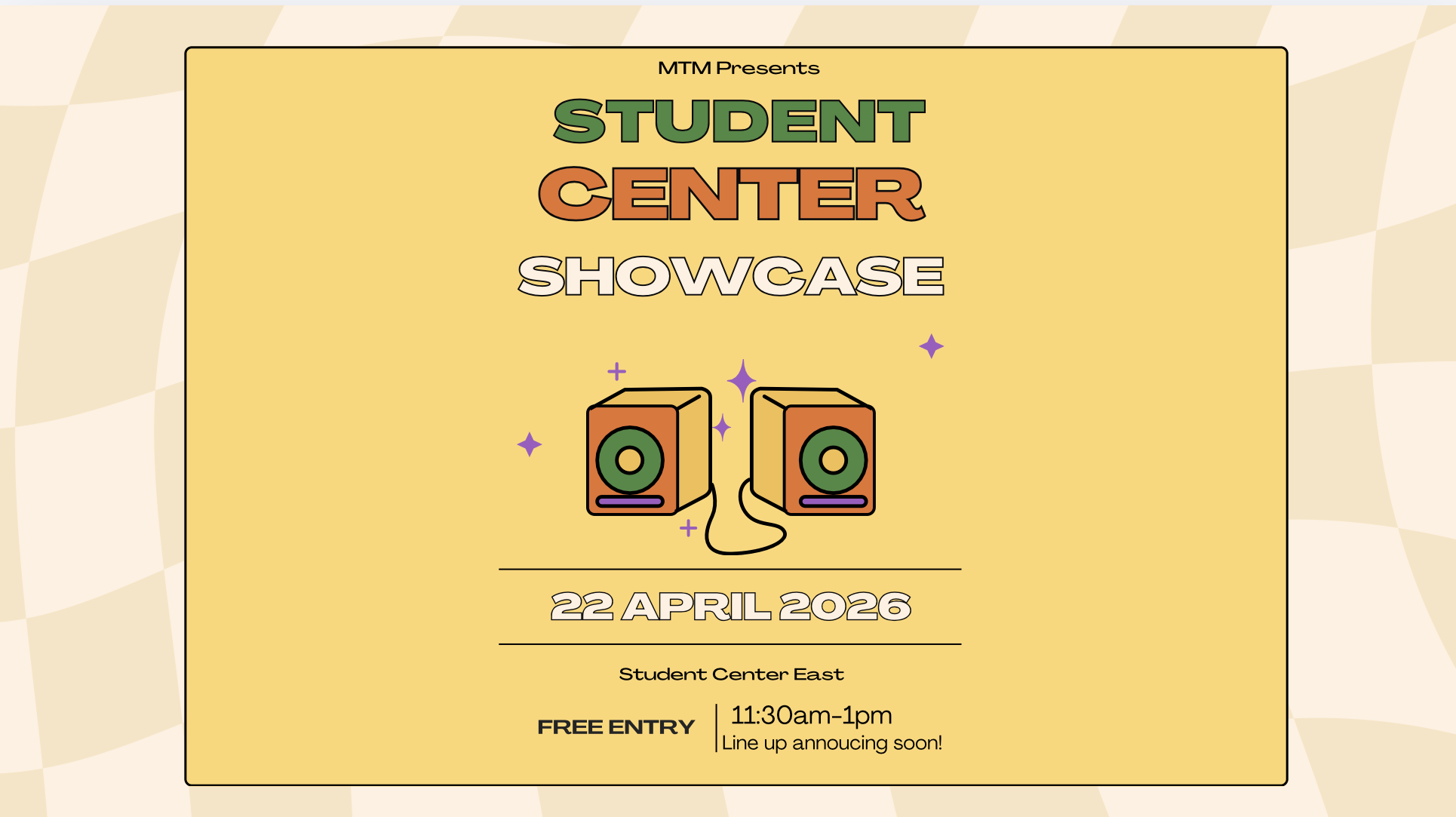 Student center SHOWCASE
