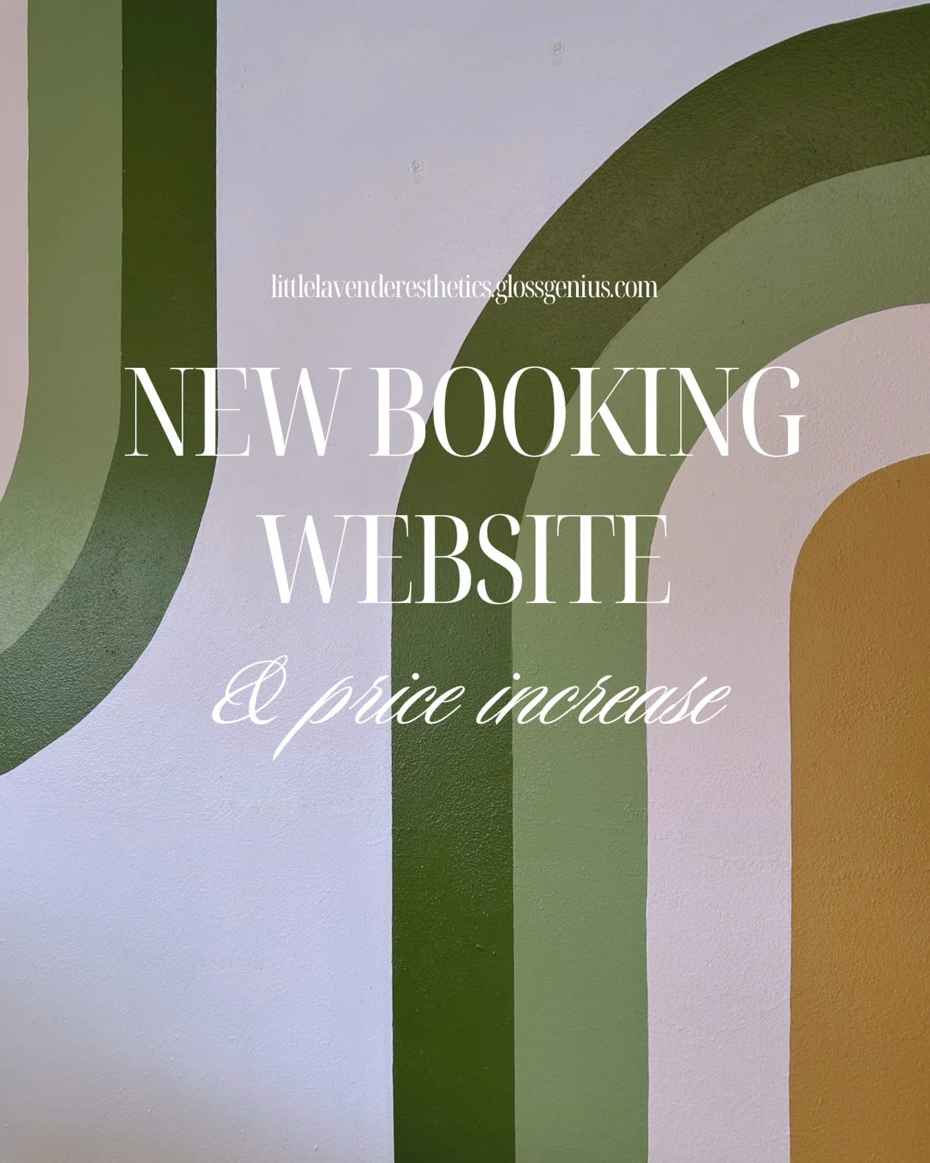 Hi everyone, Happy New Year 🎊

As of January 1st I&rsquo;ve decided to switch to a new booking site called GlossGenius &mdash; it&rsquo;s better suited for the beauty industry and very user friendly!

✨The new booking link is on my profile and ready