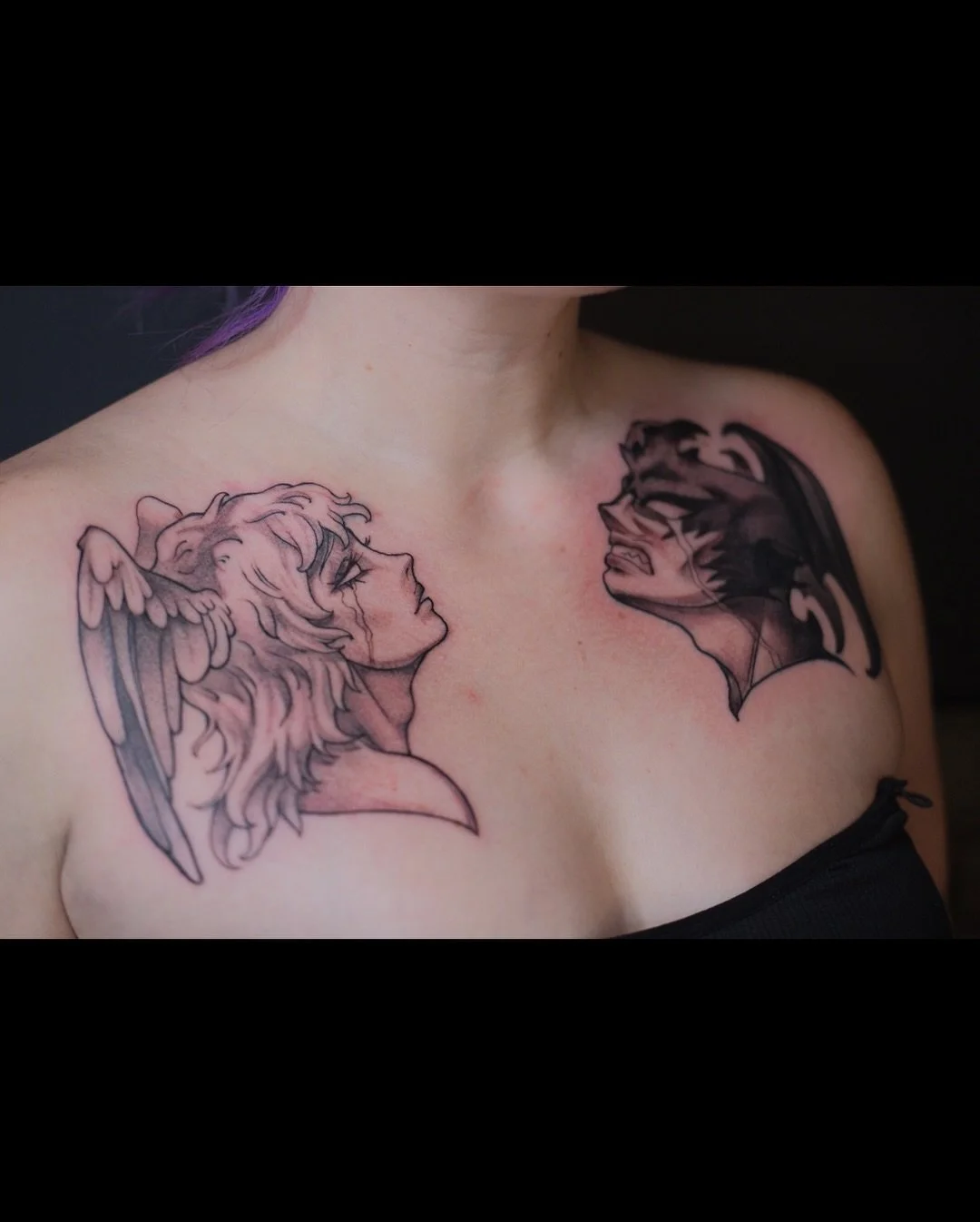 My take on Ryo and Akira from Devilman Crybaby ⚡️
Really loved the contrast in this one — calm vs chaos, angel vs demon. I wanted to keep it bold and graphic while still keeping their expressions front and centre.
Always a good time getting to