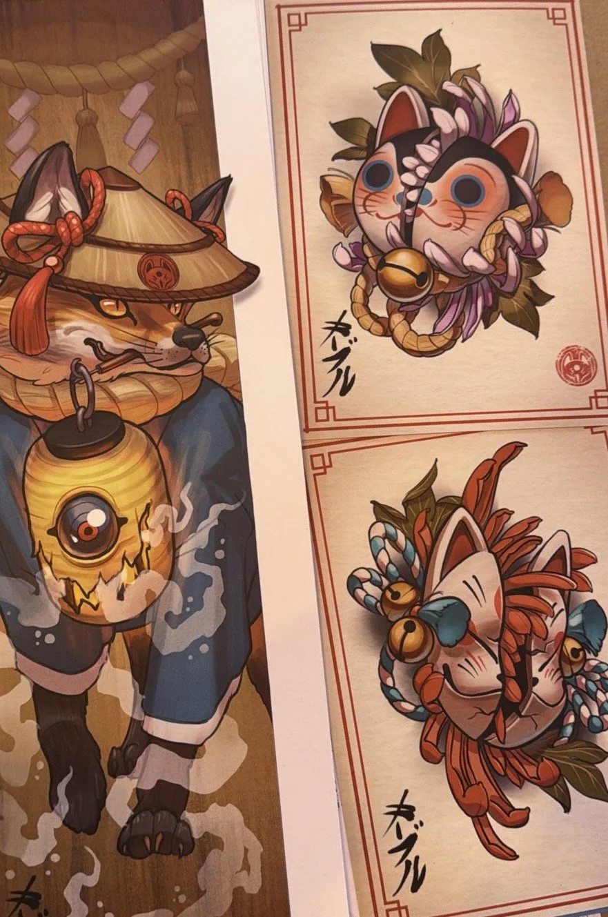 Japanese Folklore Print Bundle