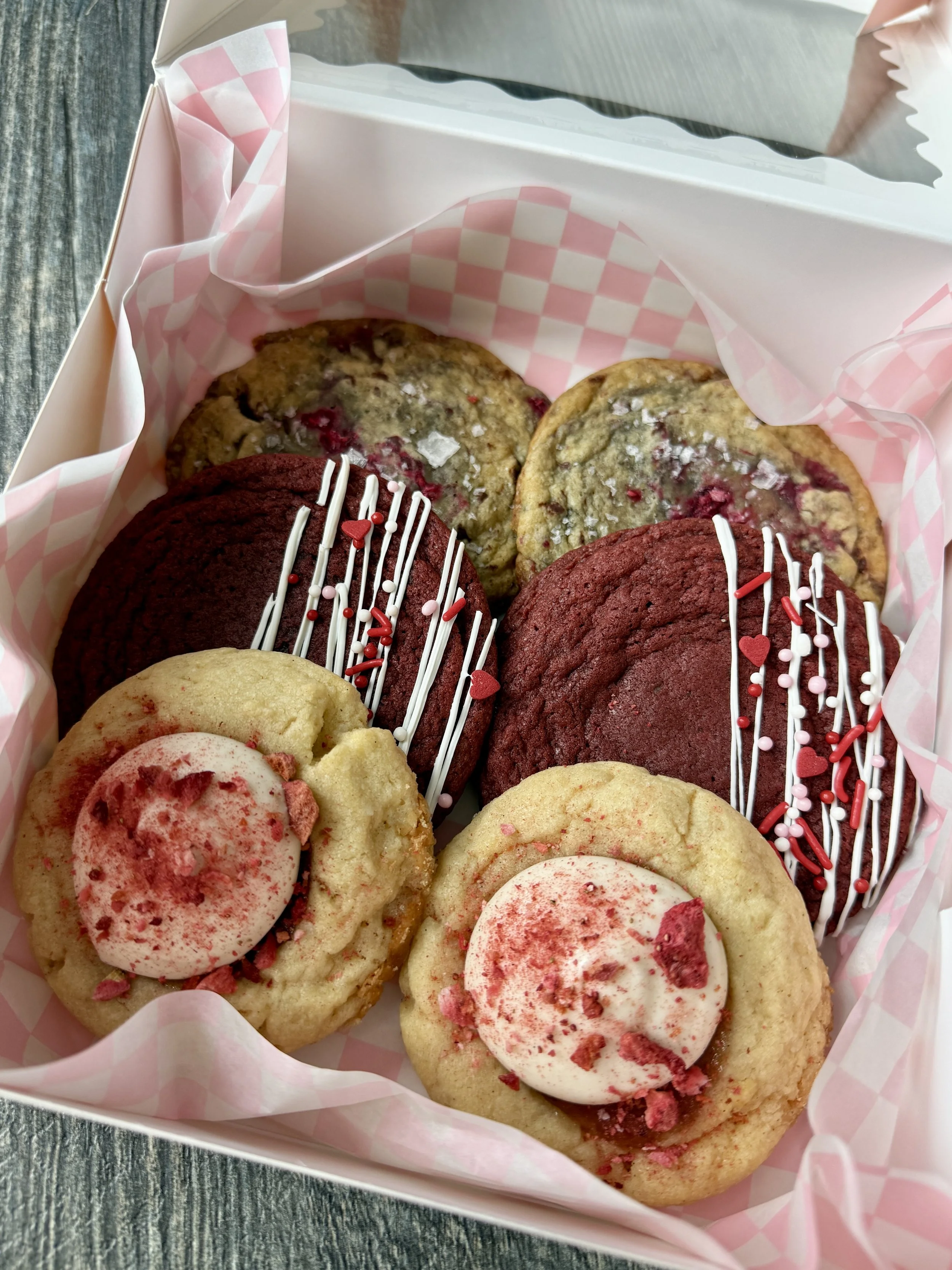 Valentine's Day Cookie Box