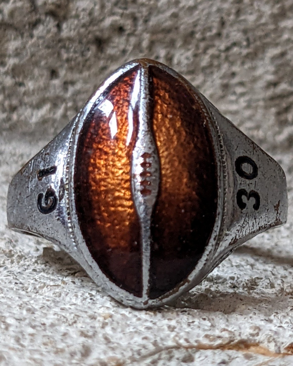 1930 Football Ring - size 5.25