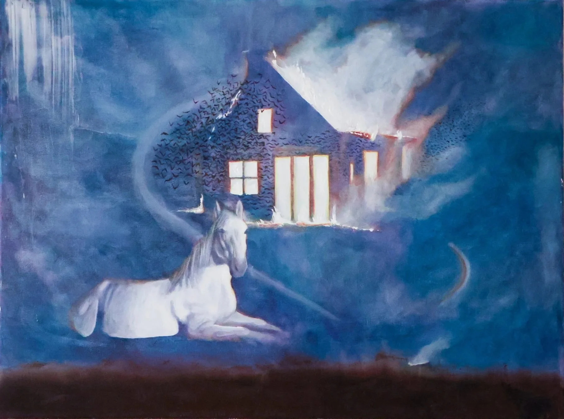 "Fallback"
18" by 24"
Acrylic on canvas.
Sold.