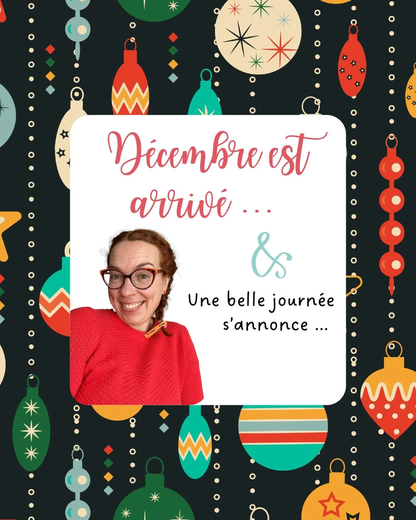 Une belle journ&eacute;e s&rsquo;annonce&hellip; 🌟 Aujourd&rsquo;hui, on souffle les 4️⃣3️⃣ bougies 🕯️ de mon mari et on d&eacute;bute notre calendrier 🗓️ de l&rsquo;avent de couple. Depuis pr&egrave;s d&rsquo;une d&eacute;cennie, c&rsquo;est deve