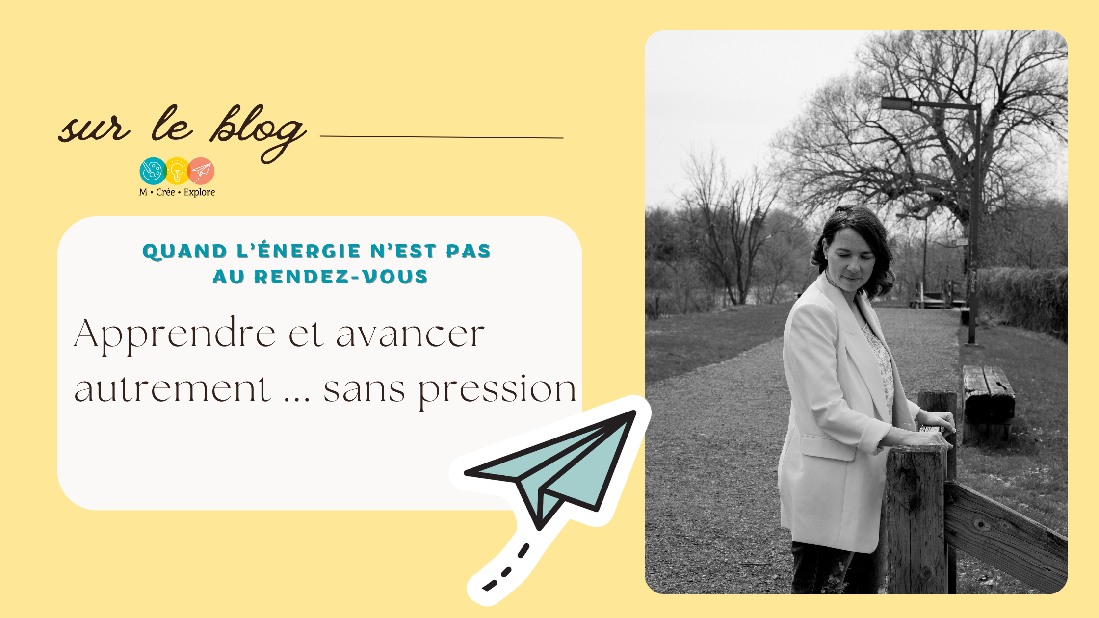 Quand l’énergie n’est pas au rendez-vous: apprendre autrement SANS pression ! 