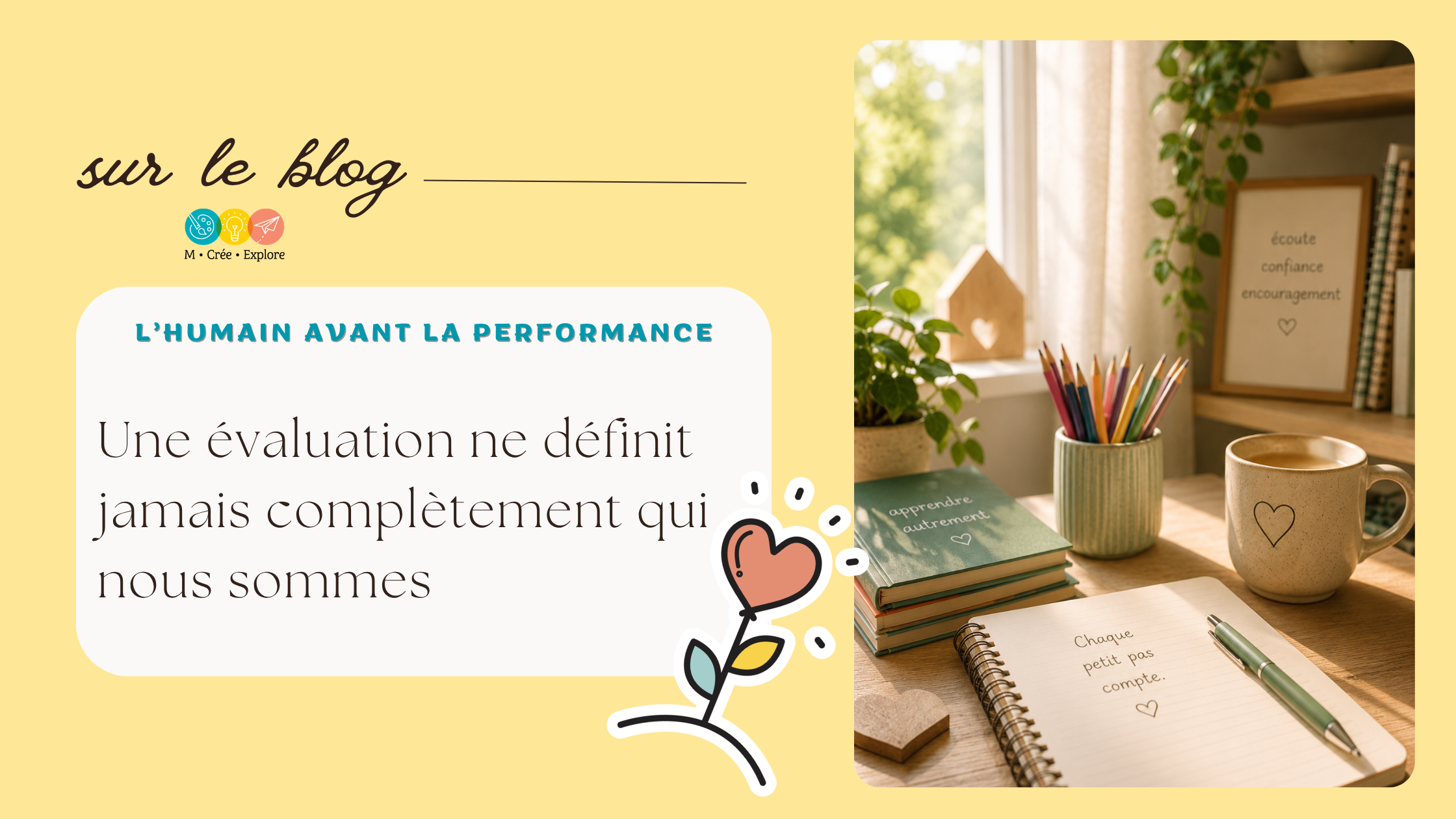 L’humain avant la performance