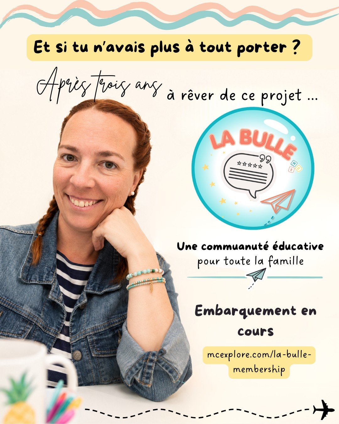 ✨ C'est l'heure de l'embarquement! ✈️💛

Depuis pr&egrave;s de trois ans, je r&ecirc;ve d'un projet un peu diff&eacute;rent.
Un espace o&ugrave; les familles pourraient se sentir accueillies, soutenues et inspir&eacute;es. Un endroit sans jugement, s