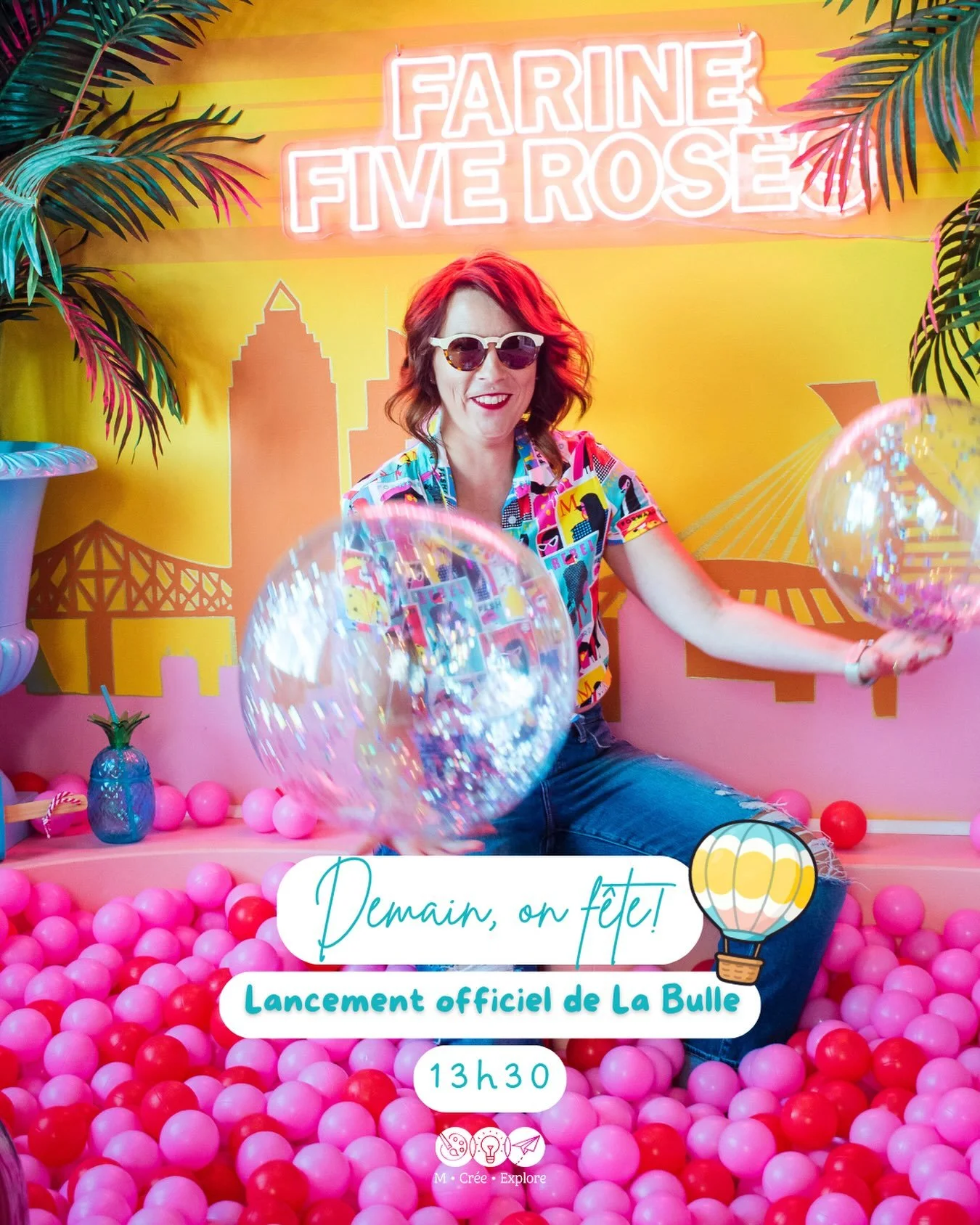 🥳 Demain, on f&ecirc;te 🎈 officiellement le lancement 🚀 de La Bulle!

✈️ Dernier appel pour l&rsquo;embarquement&hellip;

J&rsquo;ai tellement h&acirc;te de vivre ce beau moment avec vous! 

Demain, nous prendrons le temps de c&eacute;l&eacute;bre