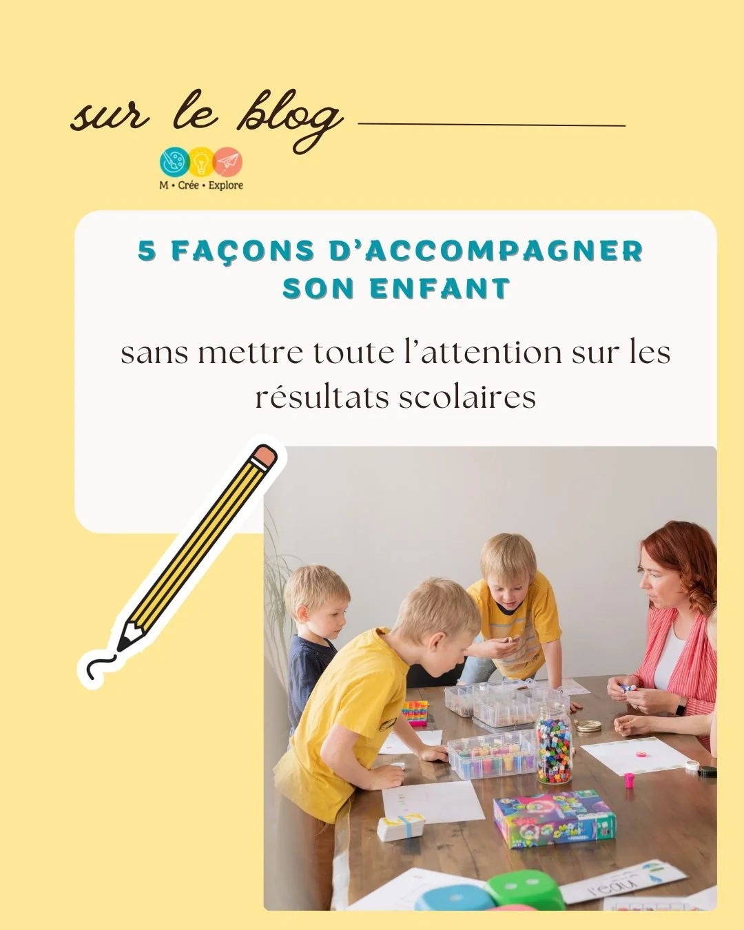 La rentr&eacute;e approche&hellip; 🎒💛
On pense au mat&eacute;riel, &agrave; l&rsquo;enseignant.e, aux amis, aux nouvelles routines, aux apprentissages&hellip; et bien s&ucirc;r, aux r&eacute;sultats scolaires.
Mais si on regardait aussi tout ce qui