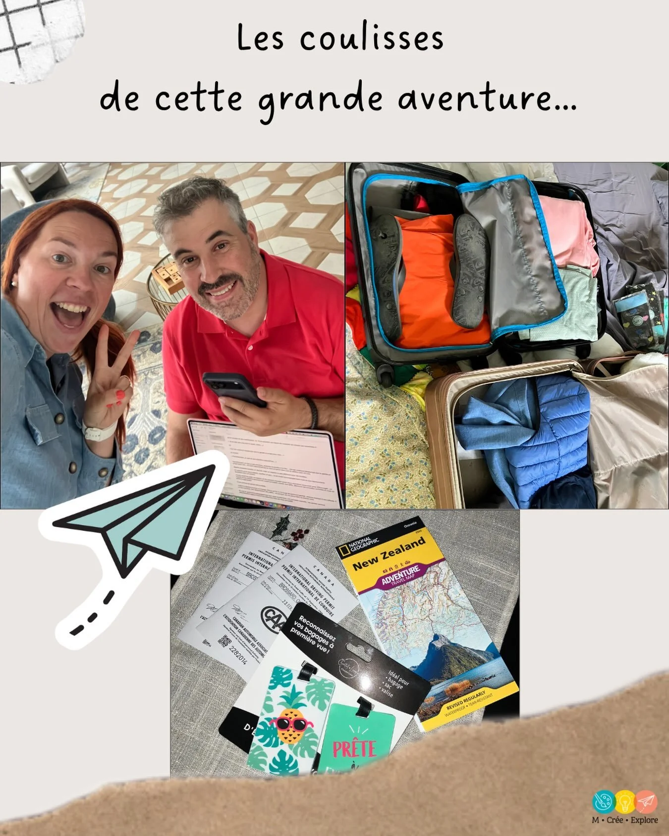 ✈️🧳 Les pr&eacute;paratifs sont commenc&eacute;s&hellip;

Dans quelques jours, je prendrai l&rsquo;avion pour r&eacute;aliser un r&ecirc;ve qui m&rsquo;habite depuis longtemps.

Mais avant de partir&hellip;

Il y a &eacute;norm&eacute;ment de pr&eac