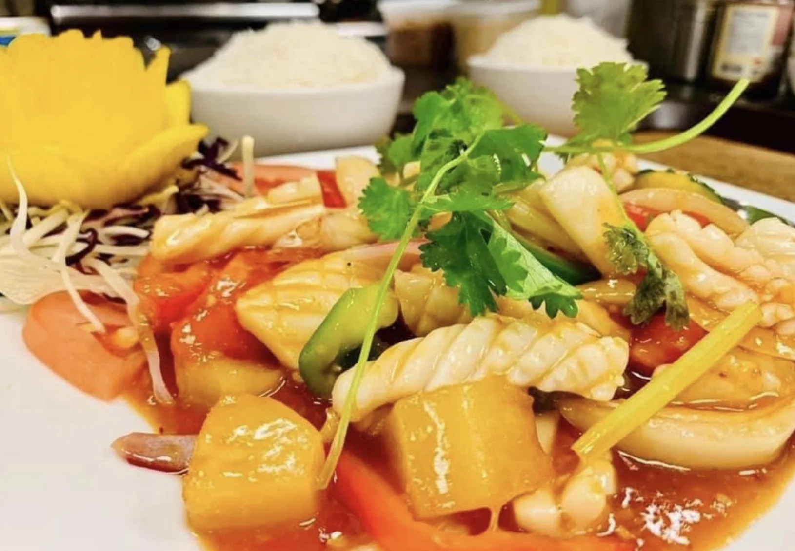 Savor the  flavors of fresh Seafoods