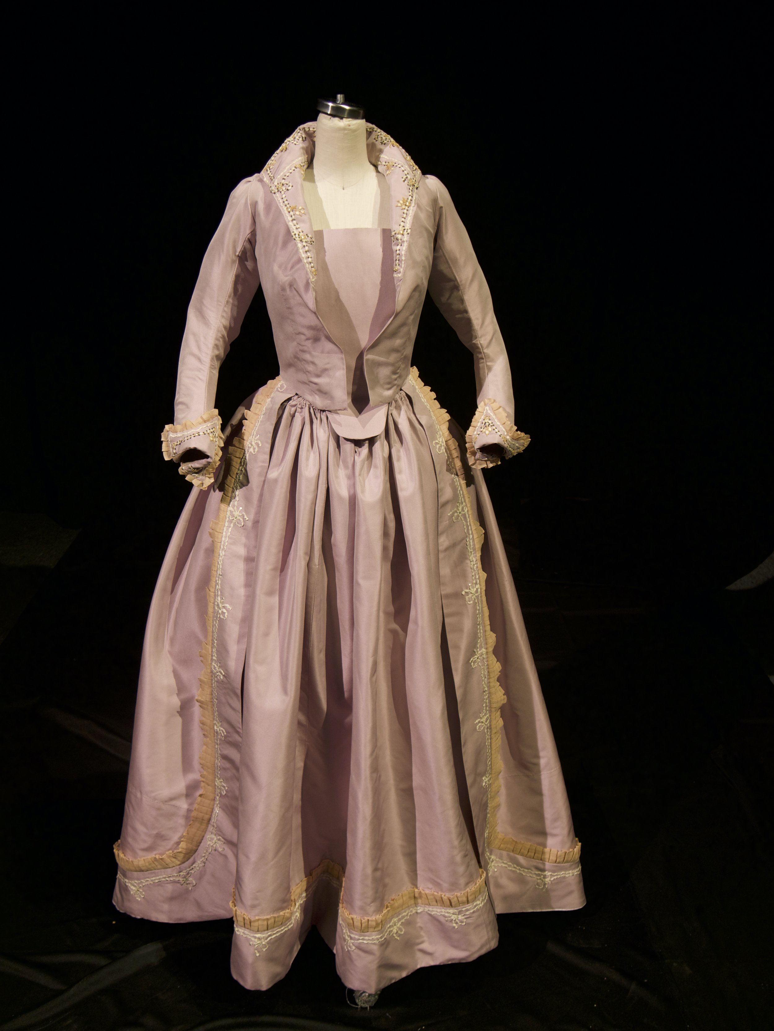18th Century Embroidered Gown