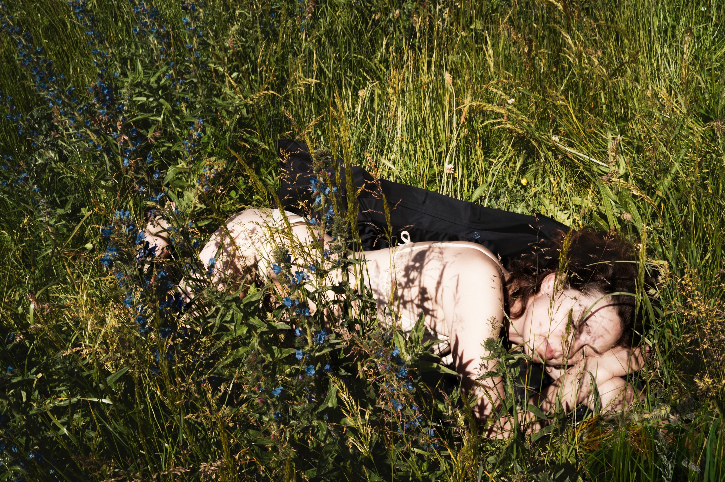 Le paysage sur l'herbe, 2024. Christèle Cervelle & Vincent Bergerat.