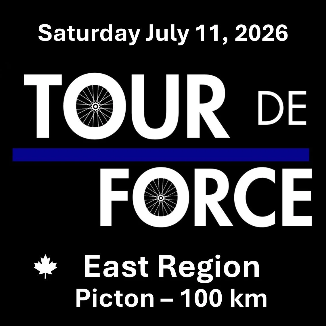 Tour de Force - East Region 100 km - July 11