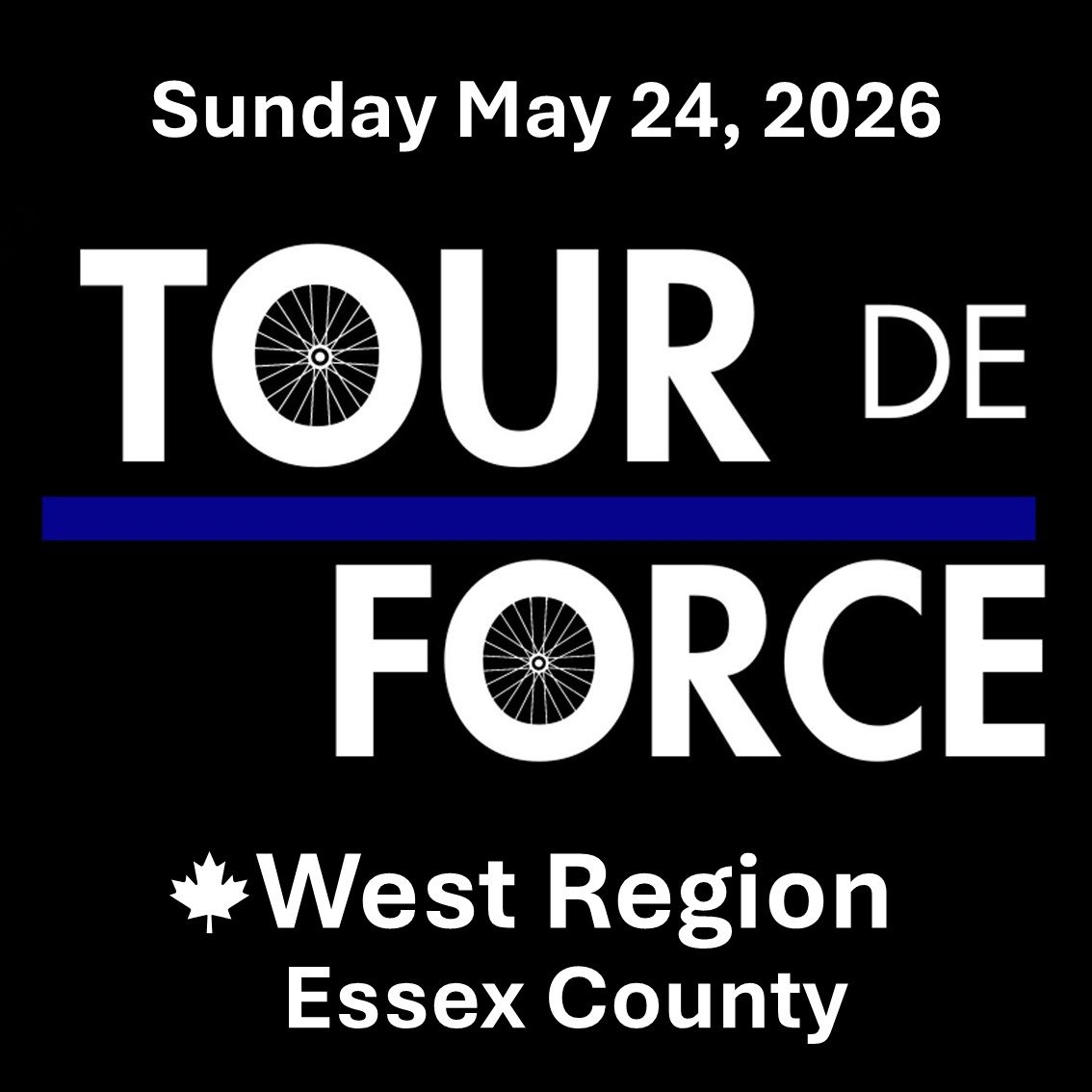 Tour de Force - West Region - 75 km - Sunday SOLE Ride