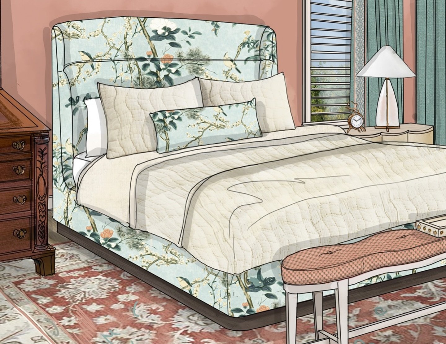 Every luxury project starts with intention&mdash;in this case, celebrating my client&rsquo;s love of birds and ensuring their presence took center stage.
When I was at the Design Summit, I had the rare opportunity to collaborate with John Bray, found