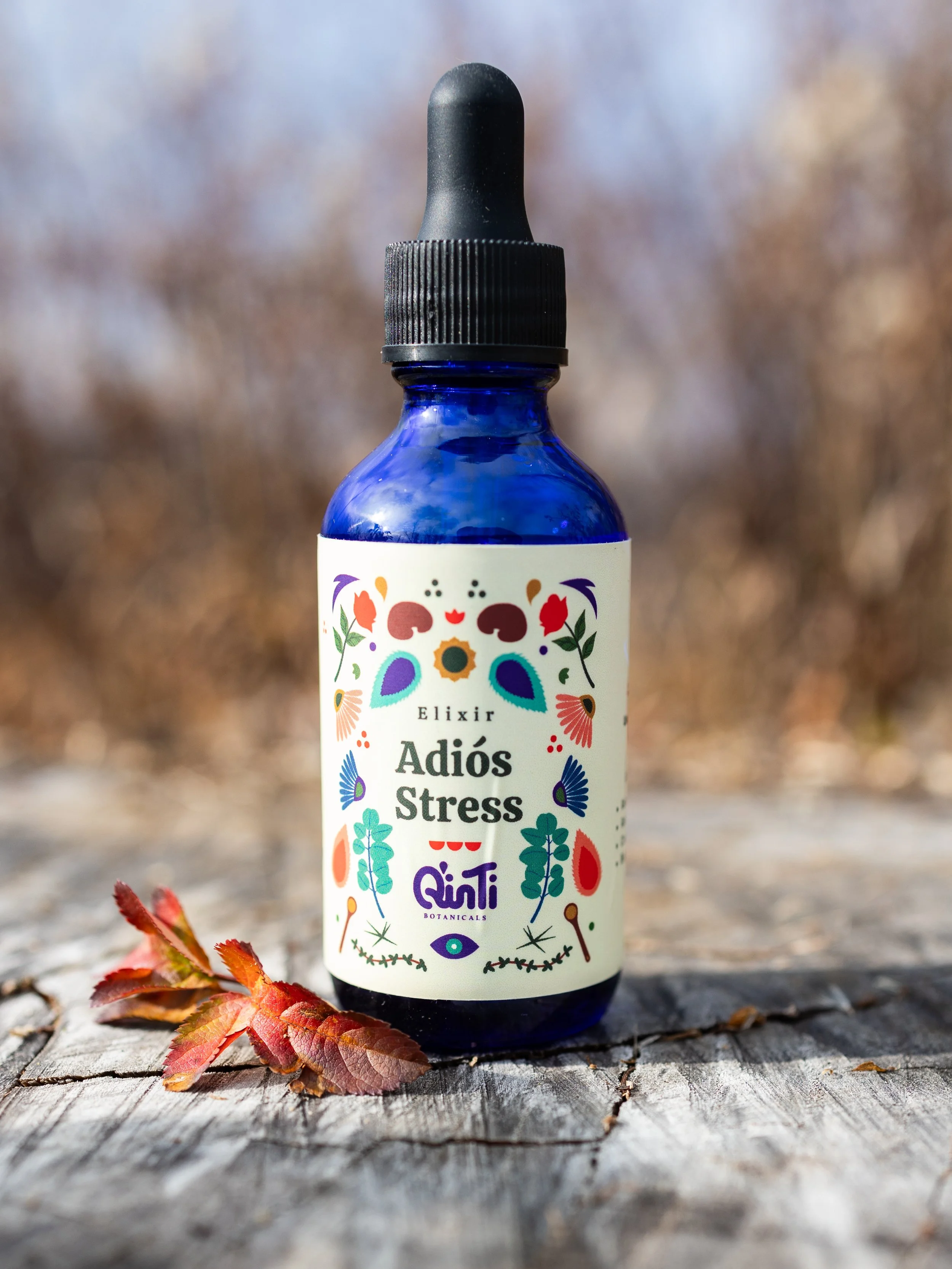 Qinti Botanicals-Adios Stress