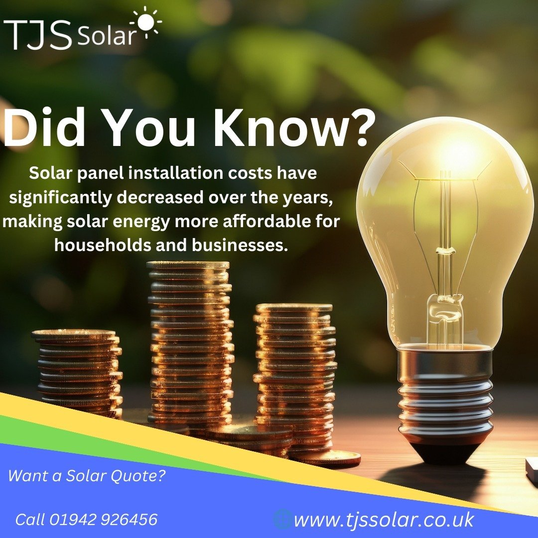Solar panel installation is now more affordable than ever! 💰☀️

In the past, solar panel installation may have come with an expensive price tag. However, times have changed, and the cost of solar panels has significantly decreased over the years. 📉