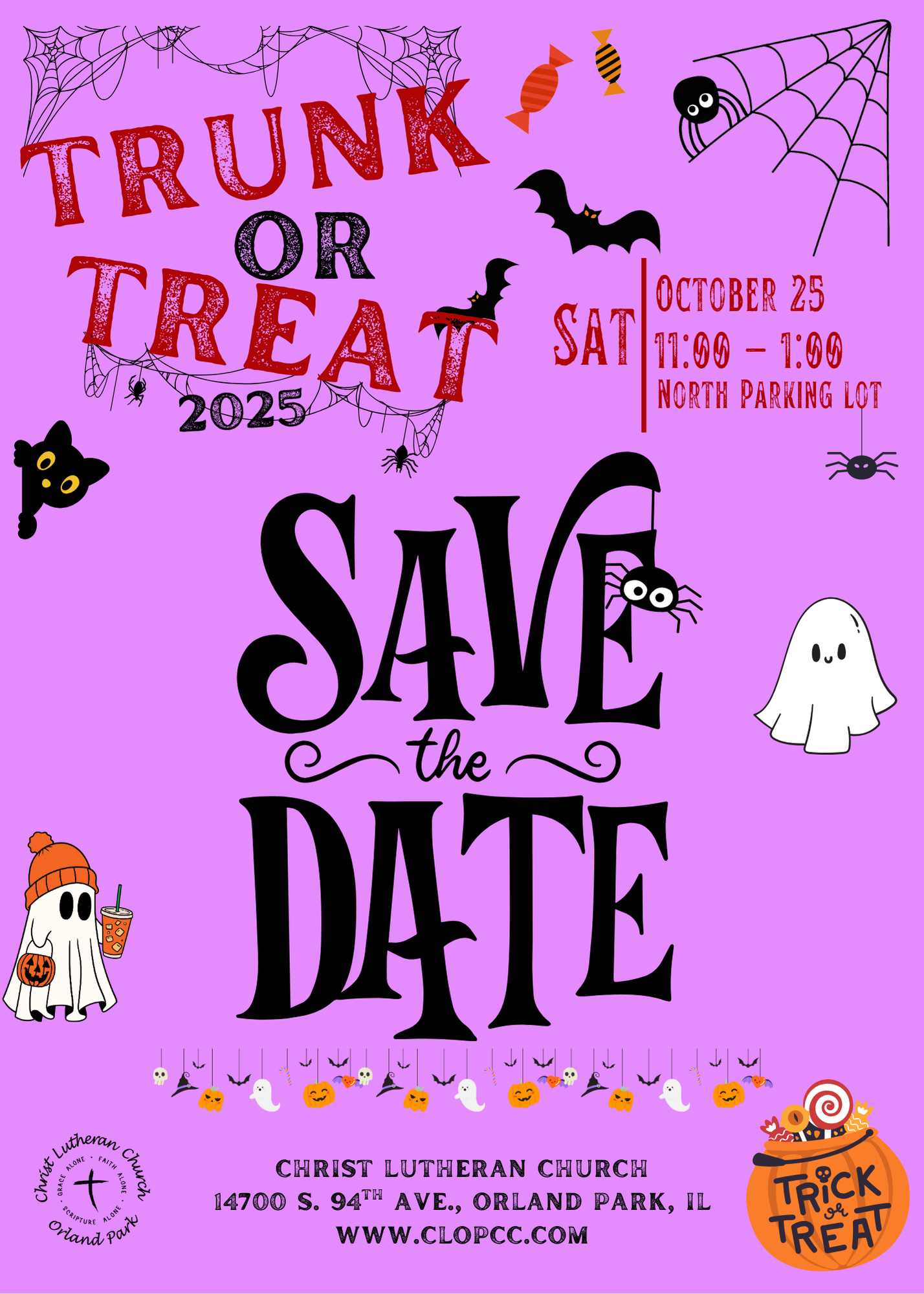 Save the Date for Trunk or Treat!